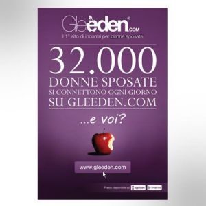 Gleeden.com a Milano con una nuova campagna pubblicitaria
